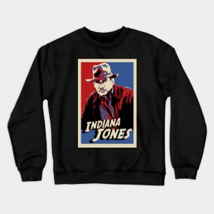 Indiana Jones Pop Art Style Crewneck Sweatshirt